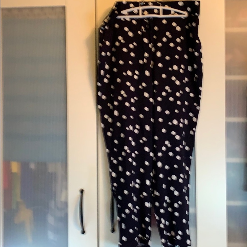 Maurice’s Navy with White Dots Pants